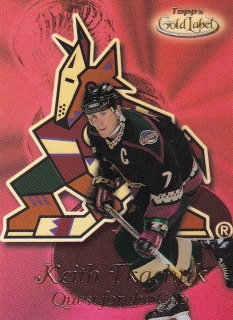 99-00 Topps Gold Label - Keith TKACHUK č. QC2 Quest for the Cup