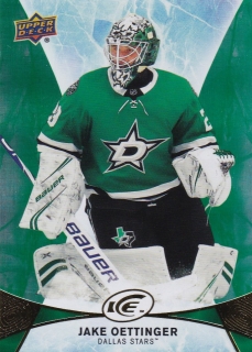 20-21 UD Ice - Jake OETTINGER č. 84 (RC) GREEN