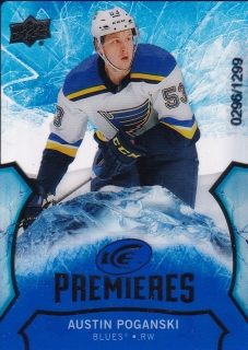 20-21 UD Ice - Austin POGANSKI č. 118 (RC) x/1299