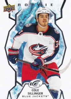 21-22 UD Ice - Cole SILLINGER č. 138 (RC)