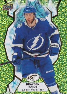 21-22 UD Ice - Brayden POINT č. 96 GREEN
