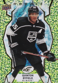 21-22 UD Ice - Quinton BYFIELD č. 108 (RC) GREEN