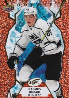 21-22 UD Ice - Rasmus KUPARI č. 105 (RC) ORANGE