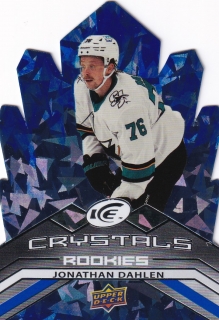 21-22 UD Ice - Jonathan DAHLEN č. IC-44 (RC) CRYSTALS