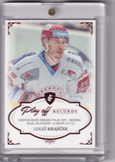 LG Records - Lukáš KRAJÍČEK č. PPD-04 x/10