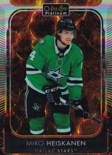 21-22 OPC Platinum - Miro HEISKANEN č. 140 HOT MAGMA x/499