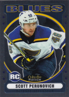 21-22 OPC Platinum - Scott PERUNOVICH č. R-100 (RC) RETRO