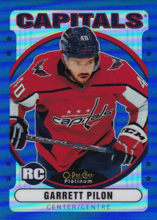 21-22 OPC Platinum - Garrett PILON č. R-94 (RC) RETRO BLUE x/199