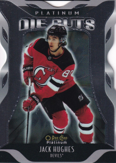 21-22 OPC Platinum - Jack HUGHES č. DC-11 DIE CUTS