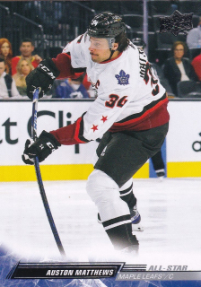 22-23 UD Extended - Auston MATTHEWS č. 659 ALL-STAR