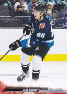 22-23 UD Extended - Jack HUGHES č. 678 ALL-STAR