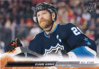 22-23 UD Extended - Claude GIROUX č. 684 ALL-STAR