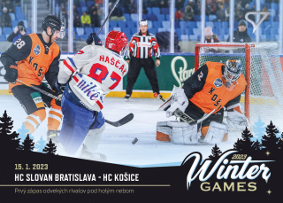 2023 Winter Games - Prvý zápas odvekých rivalov pod holým nebom č. WM-6