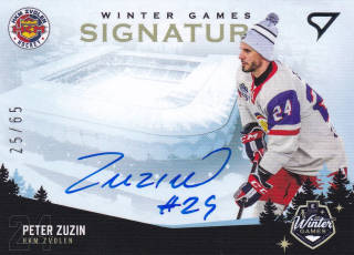 2023 Winter Games - Peter ZUZIN č. WS1-PZ SIGNATURE 25/65