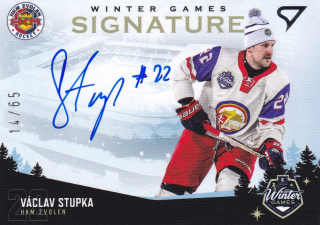 2023 Winter Games - Václav STUPKA č. WS1-VS SIGNATURE 14/65