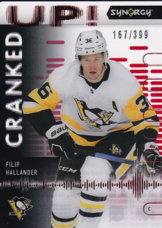 22-23 UD Synergy - Filip HALLANDER č. CU-FH CRANKED UP! x/399