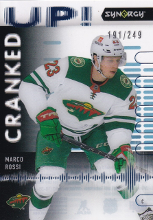 22-23 UD Synergy - Marco ROSSI č. CU-RO CRANKED UP! x/249