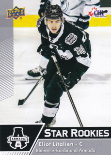 22-23 UD CHL - ELiot LITALIEN č. 364 STAR ROOKIES