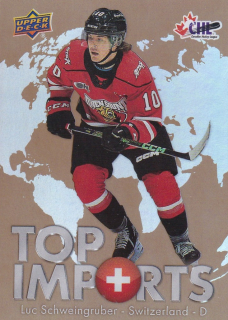 22-23 UD CHL - Luc SCHWEINGRUBER č. TI-2 TOP IMPORTS
