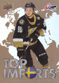 22-23 UD CHL - Linu HEMSTROM č. TI-25 TOP IMPORTS