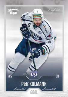 22-23 GOAL Cards - Petr KOLMANN č. 117 SILVER x/60