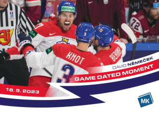 2023 MK Národní tým - David NĚMEČEK č. 134 Game Dated Moment