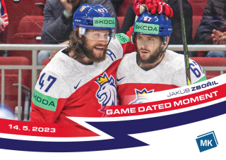 2023 MK Národní tým - Jakub ZBOŘIL č. 145 Game Dated Moment