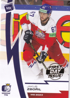 2023 MK Národní tým - Jakub ZBOŘIL č. 68 First Day Issue