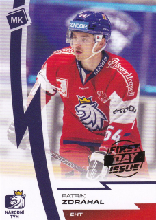 2023 MK Národní tým - Patrik ZDRÁHAL č. 89 First Day Issue