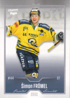 22-23 GOAL Cards - Šimon FRÖMEL č. 396 SILVER x/60