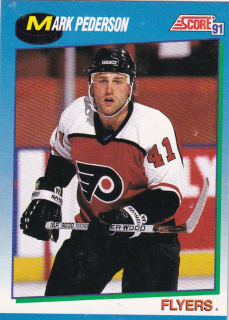 91-92 Score Canadian - Mark PEDERSON č. 435