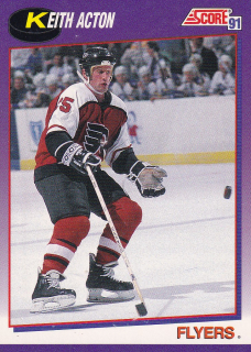 91-92 Score American - Keith ACTON č. 133