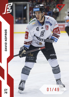 22-23 Tipsport Extraliga - David KOFROŇ č. 212 RED x/49