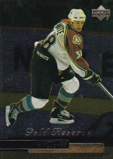 99-00 Upper Deck - Dan HINOTE č. 209 (RC) GOLD RESERVE