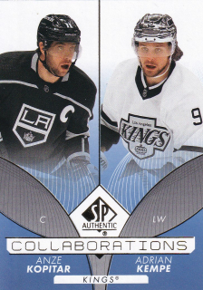 22-23 SP Authentic - Anze KOPITAR/Adrian KEMPE č. C-19 COLLABORATIONS BLUE