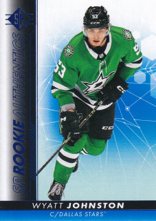 22-23 SP Hockey - Wyatt JOHNSTON č. 112 (RC) SP ROOKIE AUTHENTIC