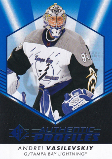 22-23 SP Hockey - Andrei VASILEVSKIY č. AP-10 AUTHENTIC PROFILES