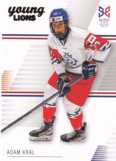 YOUNG LIONS U18 HLINKA/GRETZKY CUP 2023 - Adam KRÁL č. 8