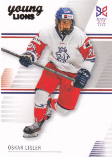 YOUNG LIONS U18 HLINKA/GRETZKY CUP 2023 - Oskar LISLER č. 17