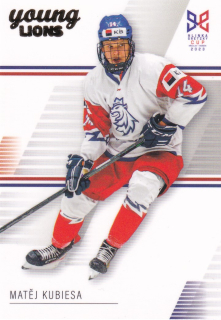 YOUNG LIONS U18 HLINKA/GRETZKY CUP 2023 - Matěj KUBIESA č. 18