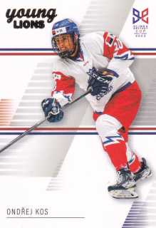YOUNG LIONS U18 HLINKA/GRETZKY CUP 2023 - Ondřej KOS č. 22