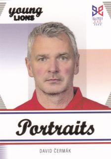 YOUNG LIONS U18 HLINKA/GRETZKY CUP 2023 - David ČERMÁK č. P-23 PORTRAITS