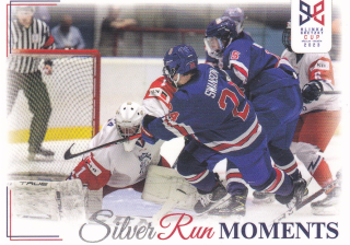 YOUNG LIONS U18 HLINKA/GRETZKY CUP 2023 - Jakub Milota zneškodnil 19 střel USA č. SRM-02 Silver Run Moments