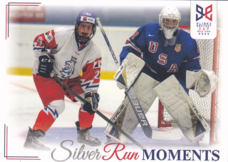 YOUNG LIONS U18 HLINKA/GRETZKY CUP 2023 - Sikora proti USA skóroval a asistoval č. SRM-06 Silver Run Moments