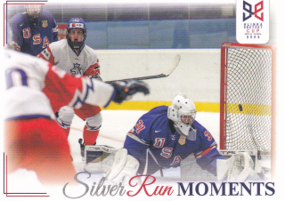 YOUNG LIONS U18 HLINKA/GRETZKY CUP 2023 - Ondřej Kos využil proti USA přesilovku č. SRM-07 Silver Run Moments
