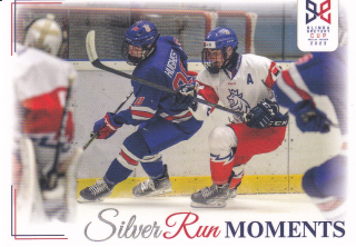 YOUNG LIONS U18 HLINKA/GRETZKY CUP 2023 - Adam Jiříček stíhá útočníka Hughese č. SRM-14 Silver Run Moments