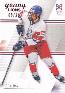 YOUNG LIONS U18 HLINKA/GRETZKY CUP 2023 - Jiří KLÍMA č. 10 Canvas x/29