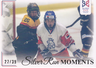 YOUNG LIONS U18 HLINKA/GRETZKY CUP 2023 - Curran asistoval u Lislerovy trefy na 2:0 č. SRM-27 Silver Run Moments Rainbow x/39