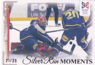 YOUNG LIONS U18 HLINKA/GRETZKY CUP 2023 - Češi zasypali Švédy 32 střelami č. SRM-36 Silver Run Moments Rainbow x/39