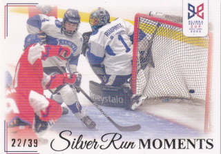 YOUNG LIONS U18 HLINKA/GRETZKY CUP 2023 - Tittlbach bral s Finy 2 góly a asistenci č. SRM-44 Silver Run Moments Rainbow x/39